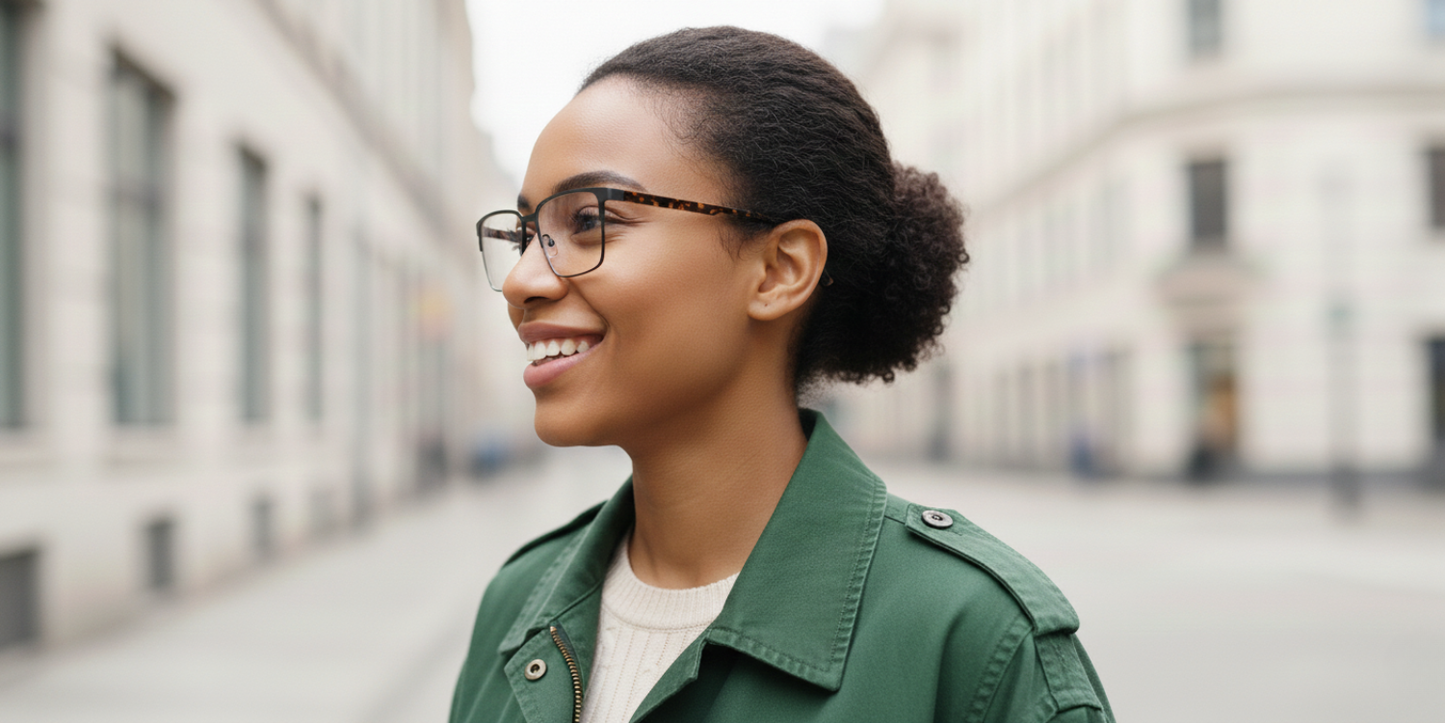 Full Rim Rectangle Classic Eyeglasses
