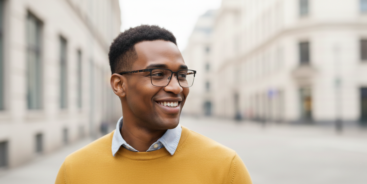 Full Rim Rectangle Classic Eyeglasses