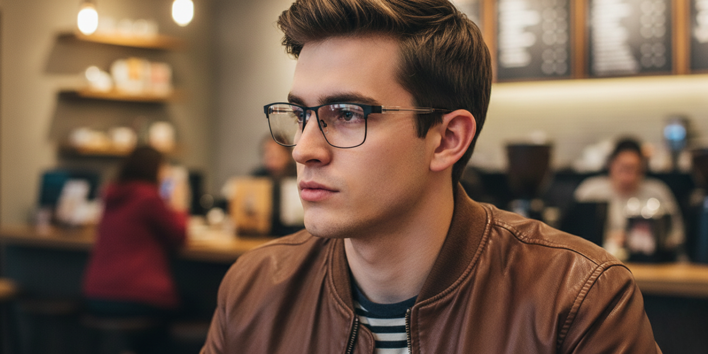 Full Rim Rectangle Classic Eyeglasses