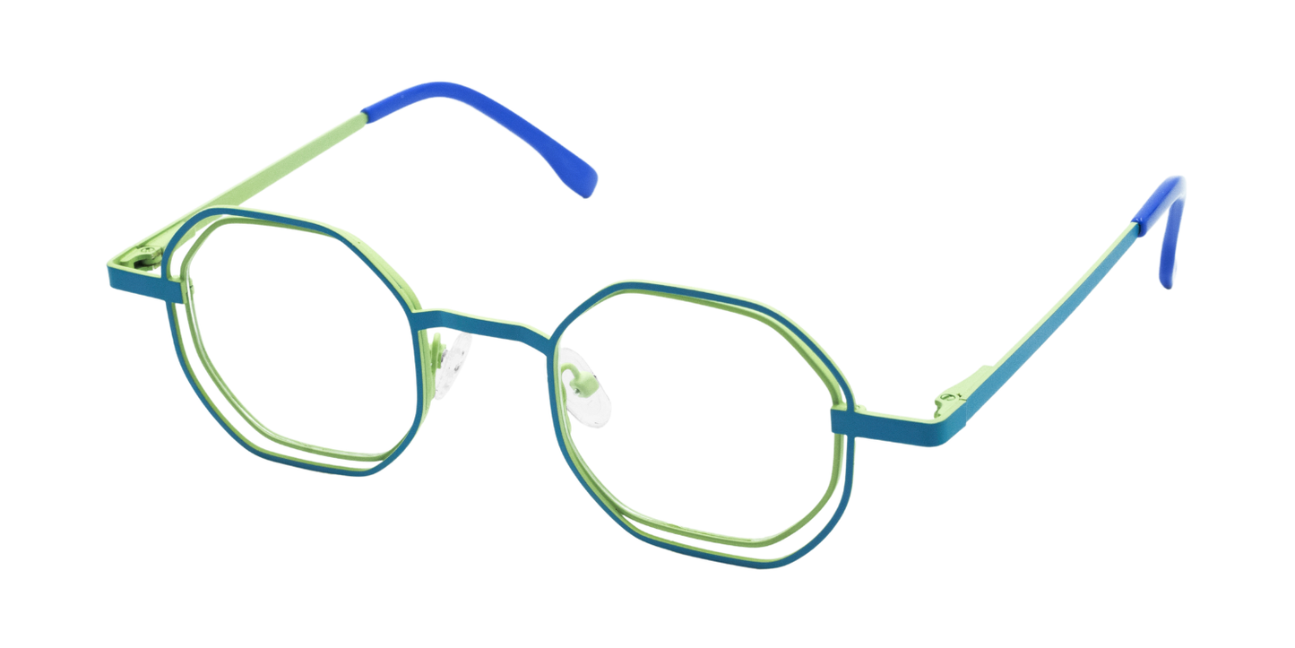 Full Rim Hexagon Classic Eyeglasses