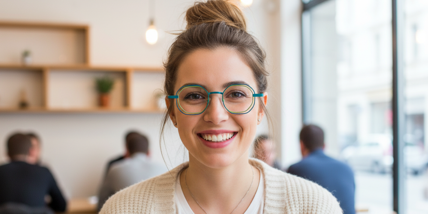 Full Rim Hexagon Classic Eyeglasses