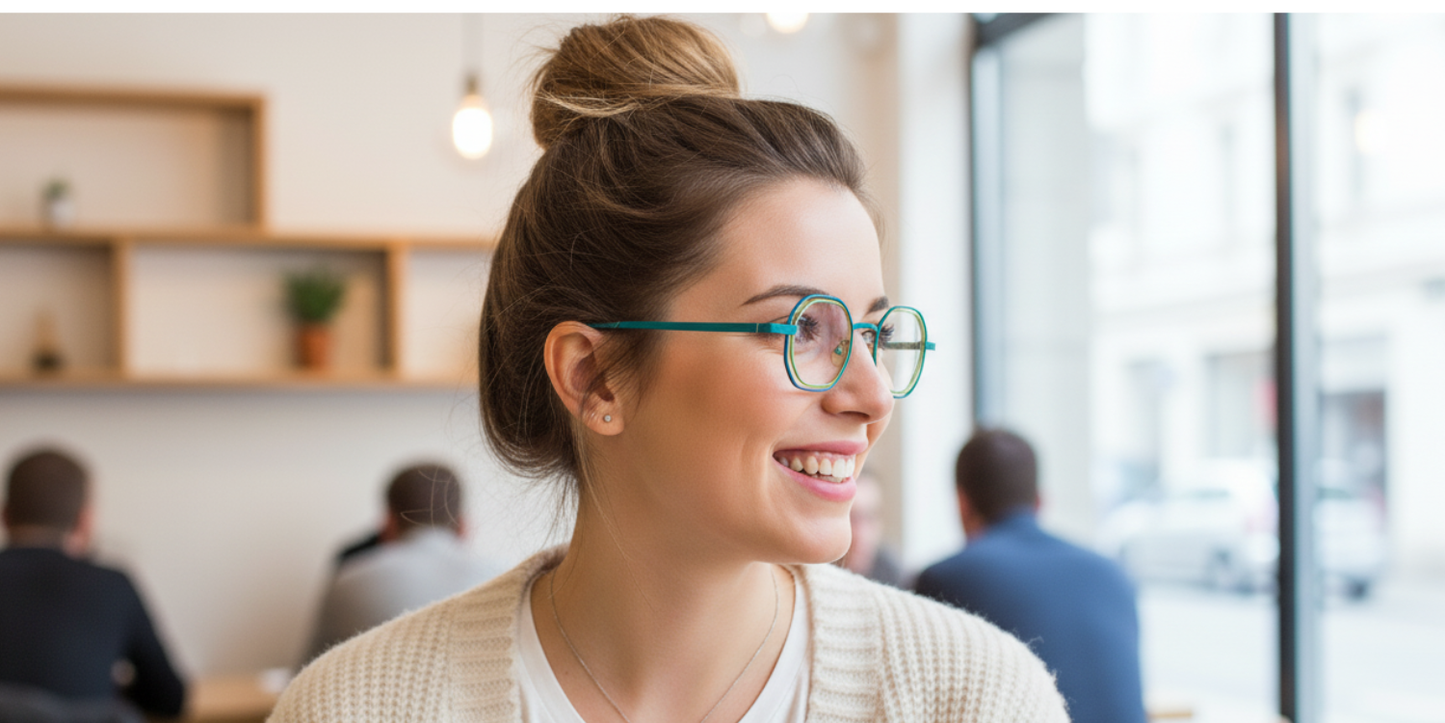 Full Rim Hexagon Classic Eyeglasses