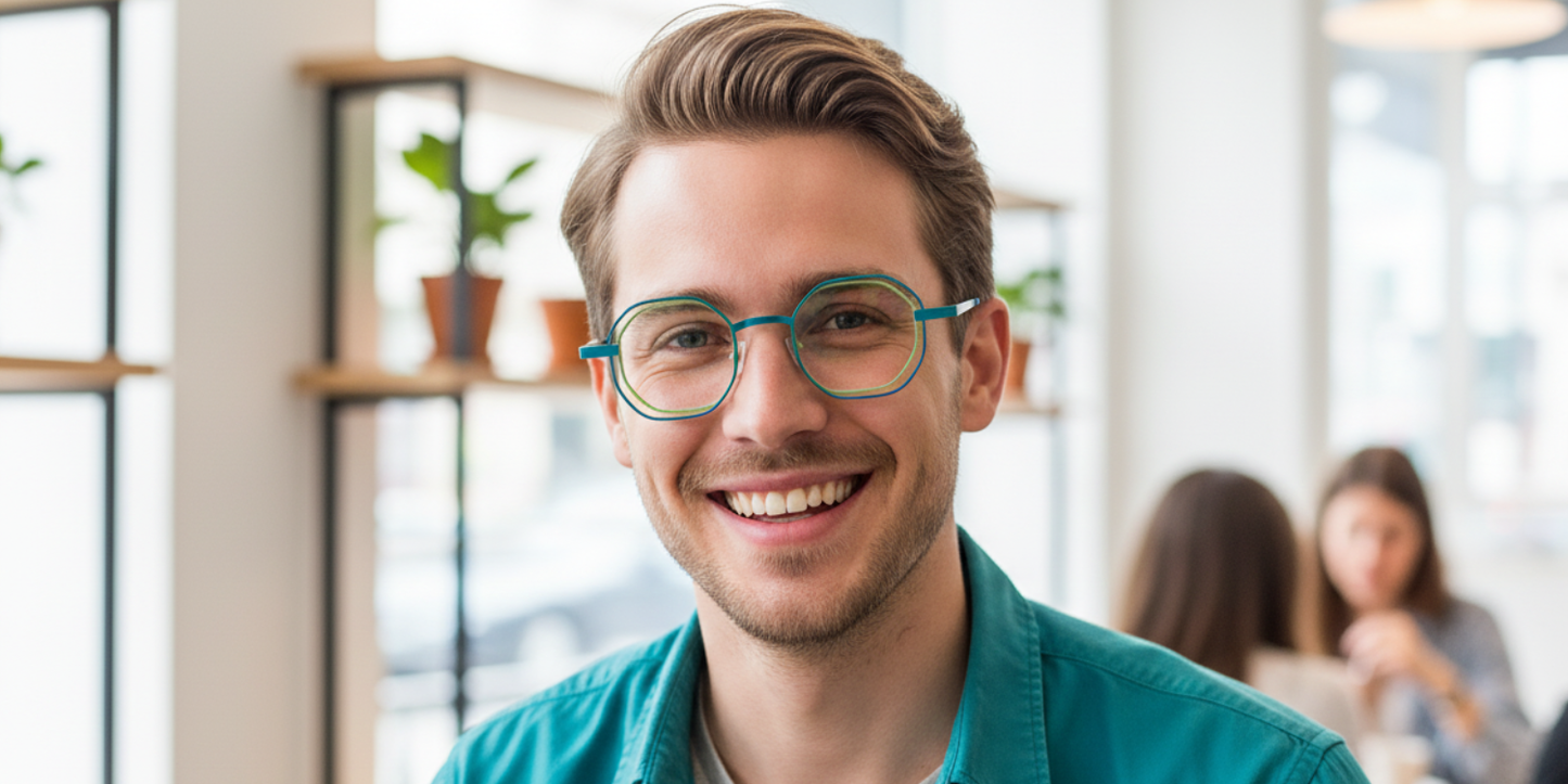 Full Rim Hexagon Classic Eyeglasses