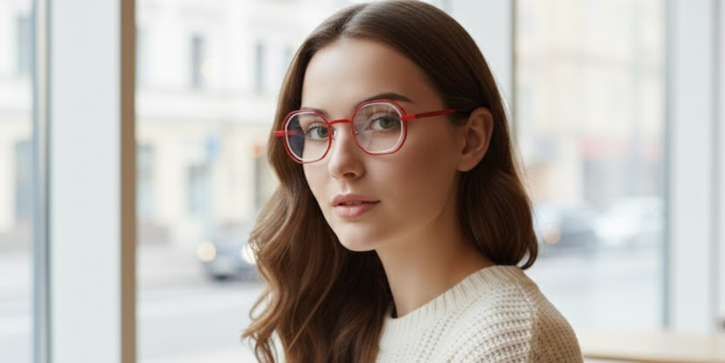 Full Rim Hexagon Classic Eyeglasses