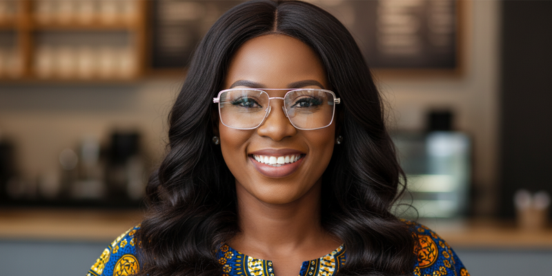 Full Rim Double Bridge Rectangle Classic Eyeglasses