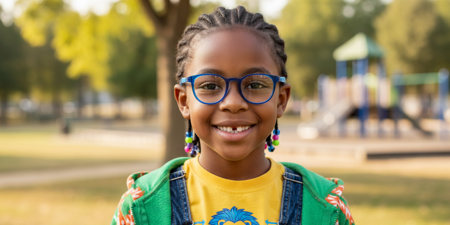 Full Rim Round Magneto Premium Kids Eyeglasses
