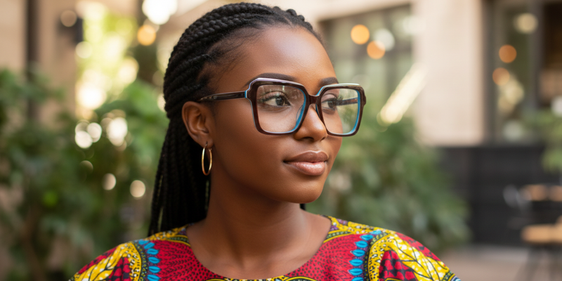 Full Rim Rectangle Classic Eyeglasses