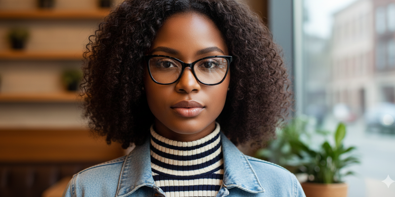 Full Rim Cat Eye Classic Eyeglasses