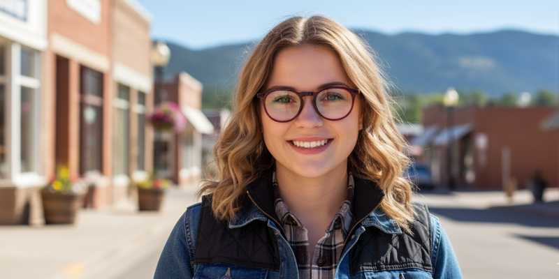 Full Rim Round Classic Eyeglasses