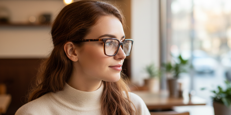 Full Rim Rectangle Classic Eyeglasses