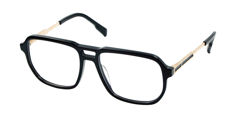 Full Rim Double Bridge Square Classic Eyeglasses