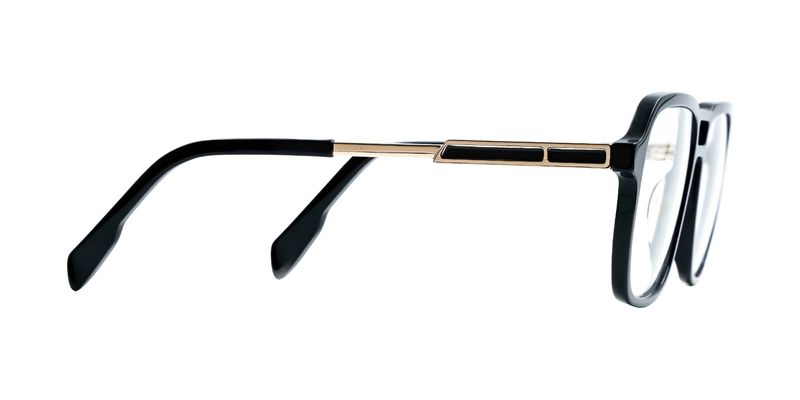 Full Rim Double Bridge Square Classic Eyeglasses