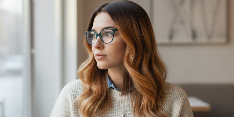 Full Rim Cat Eye Classic Eyeglasses