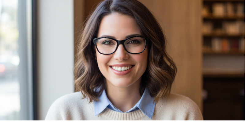Full Rim Cat Eye Classic Eyeglasses