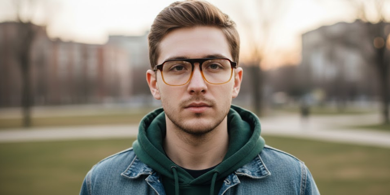 Full Rim Rectangle Classic Eyeglasses