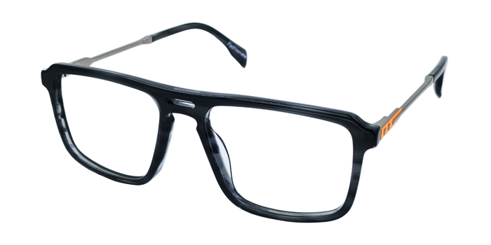 Full Rim Double Bridge Rectangle Classic Eyeglasses