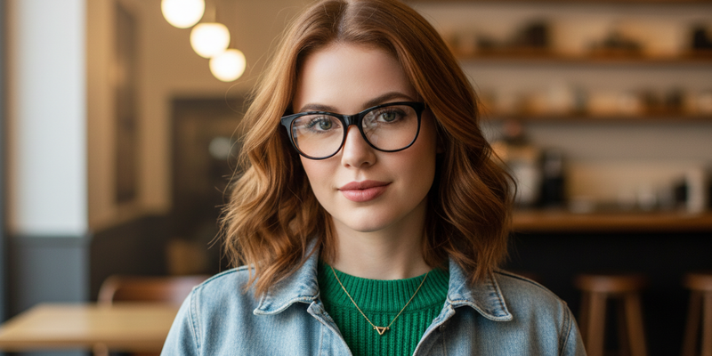 Full Rim Cat Eye Classic Eyeglasses