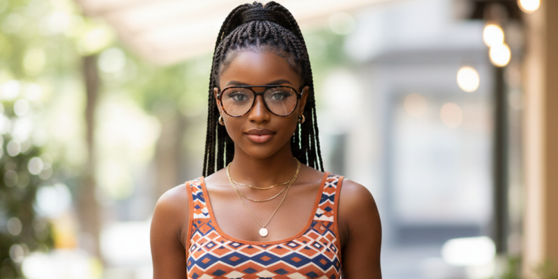 Full Rim Double Bridge Aviator Classic Eyeglasses