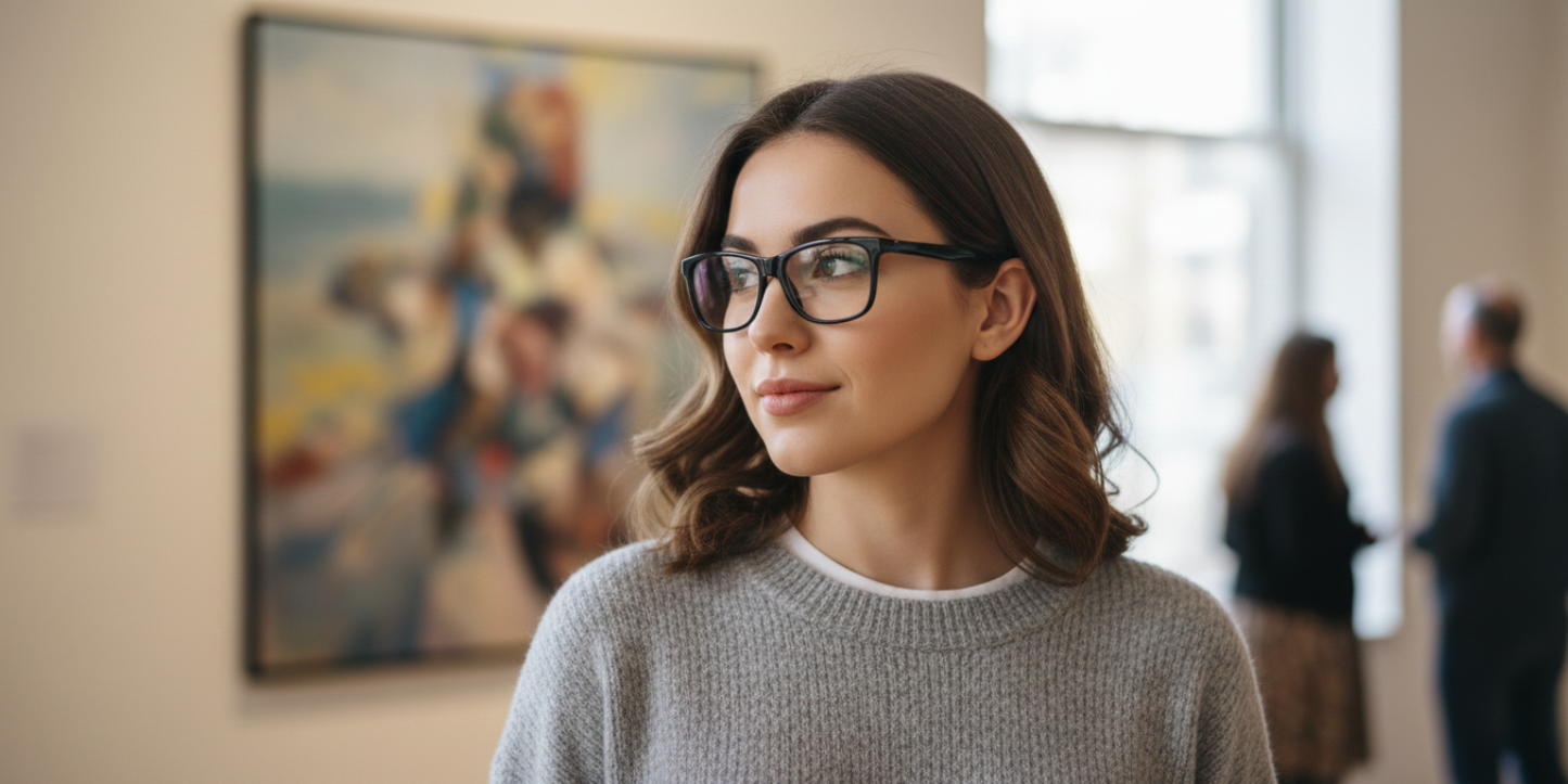 Full Rim Rectangle Classic Eyeglasses