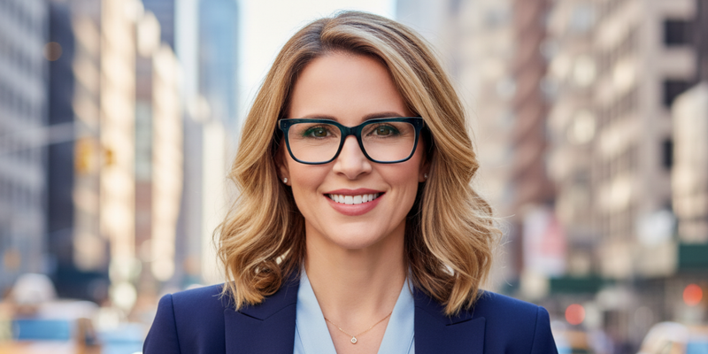 Full Rim Rectangle Classic Eyeglasses