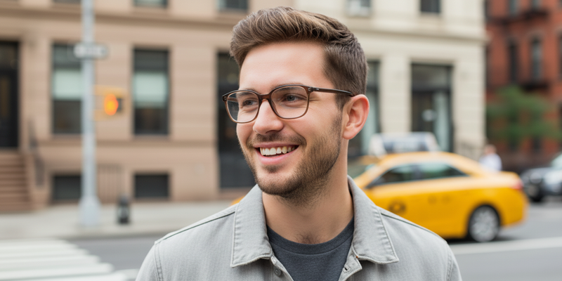 Full Rim Square Classic Eyeglasses