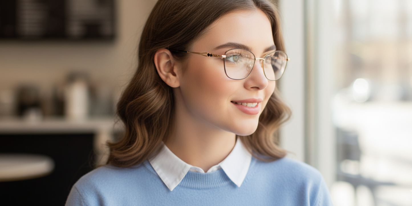Full Rim Cat Eye Premium Eyeglasses