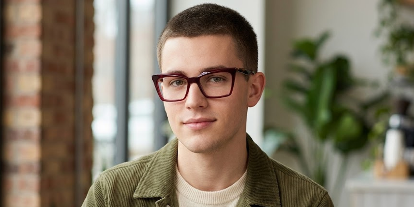 Full Rim Rectangle Premium Eyeglasses