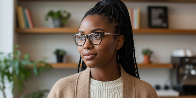Full Rim Cat Eye Premium Eyeglasses