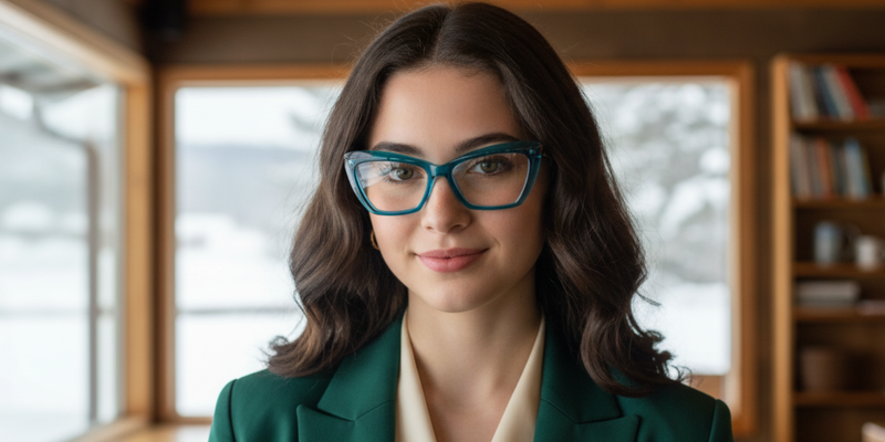 Full Rim Cat Eye Premium Eyeglasses