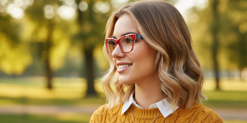 Full Rim Cat Eye Premium Eyeglasses
