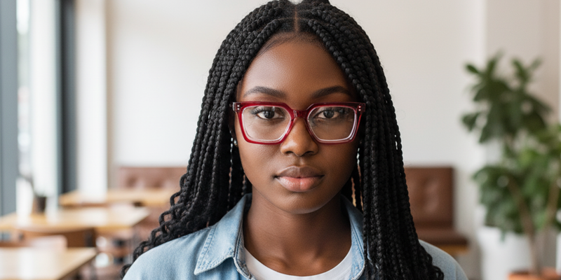 Full Rim Rectangle Premium Eyeglasses