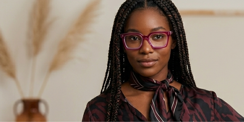 Full Rim Rectangle Premium Eyeglasses