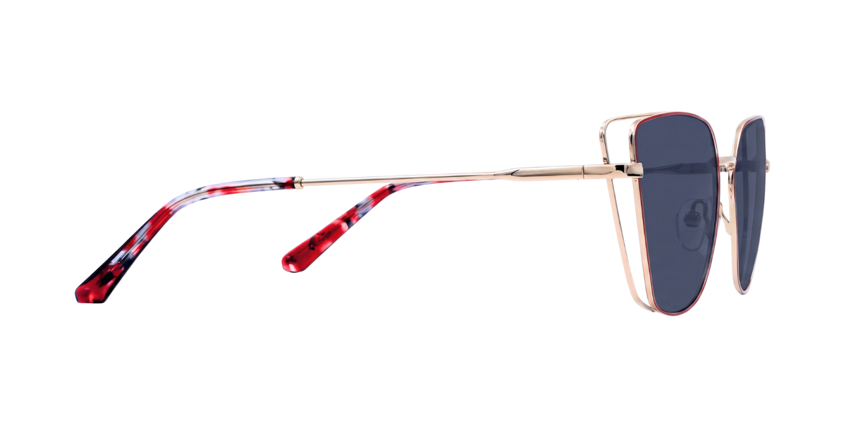 Fashionista Aura YJ-0318 -Red /Gold Frame