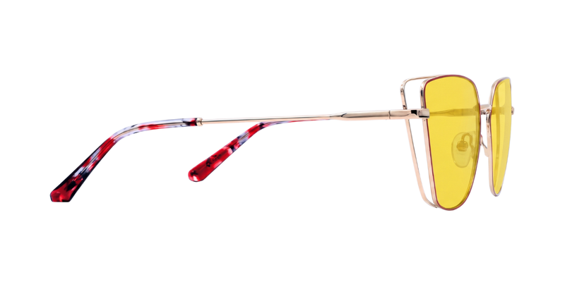 Fashionista Aura YJ-0318 -Red /Gold Frame