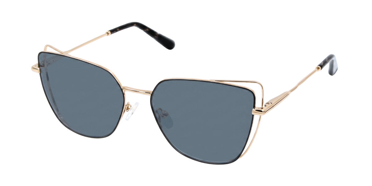 Fashionista Aura YJ-0318 - Black/Gold Frame
